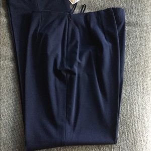 NWT Talbots navy dress pants, size 8